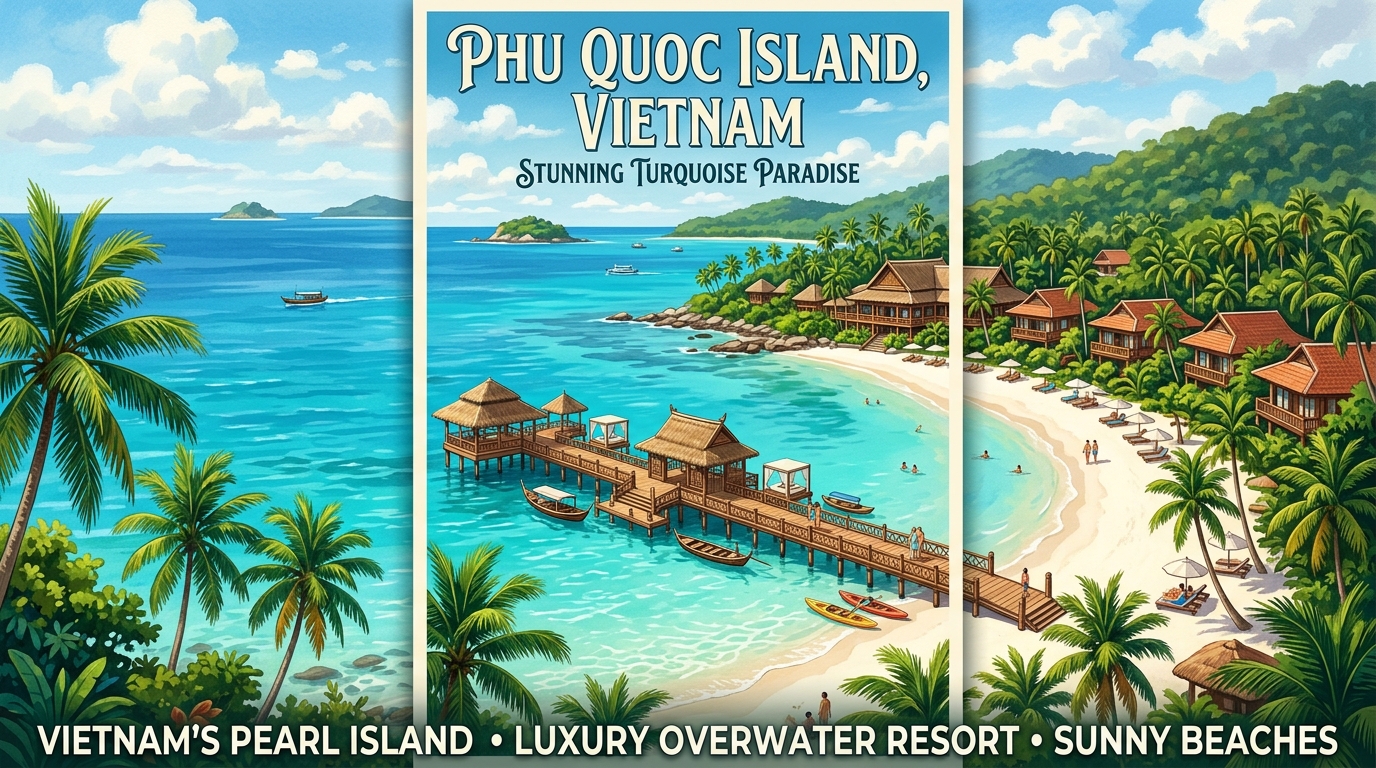 5D4N Phu Quoc Vietnam Pearl Island Tour